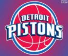 Логотип Детройт Пистонс, НБА команды. Центральный дивизион, Восточная конференция